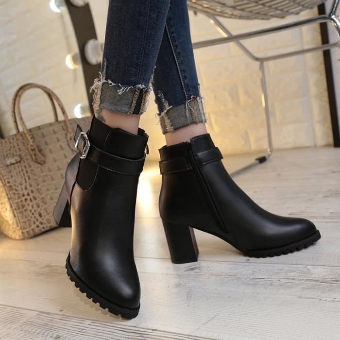 botte femme a talon