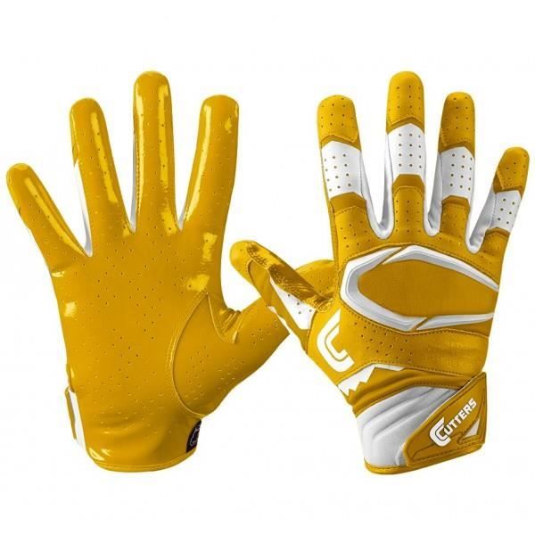 Gants de football américain - FRG-03 - Bleu - Taille XL - Grip