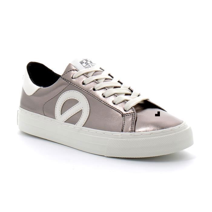 Baskets STRIKE SIDE Argent - Homme - NO NAME - Lacets - Plat - Synthétique Baskets STRIKE SIDE Argent - Homme - NO NAME - Lacets - Plat - Synthétique