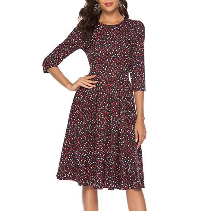 Robe manche trois quart clearance