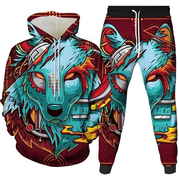 Sweat à Capuche Huntrix Imprimé Dessin Animé - Coupe Ample, Doublure Velours - Homme/Femme - Taille S à 3XL