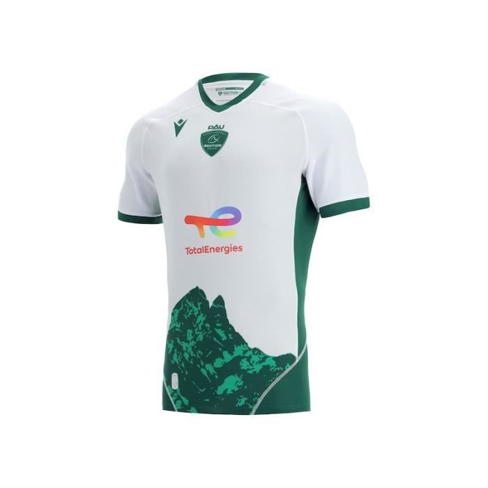 MAILLOT RUGBY PAU HOMME - AVEC SPONSORS - EXTERIEUR - 2021/2022