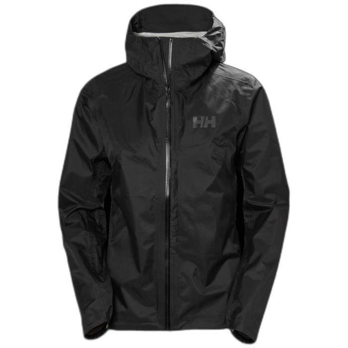 Veste imperméable femme - HELLY HANSEN - Verglas Micro Shell - Noir - Imperméable respirante - Pliable