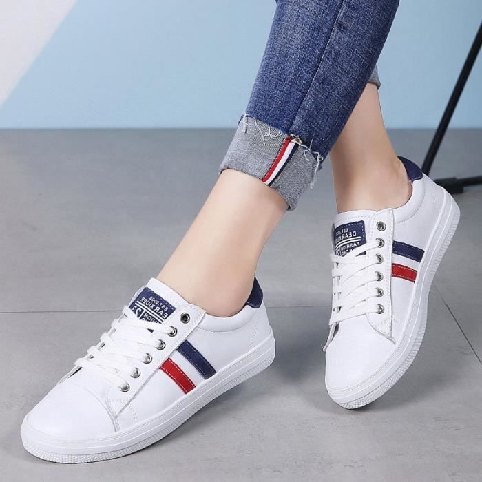Chaussures femme en cuir véritable outlet