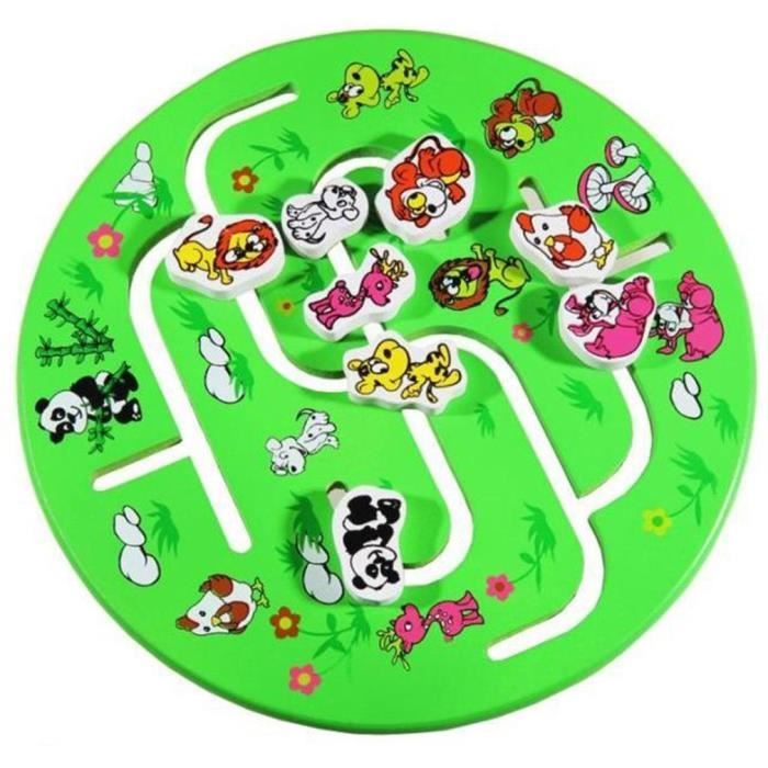 Labyrinthe D Animaux De Dessin Anime De Jouets En Bois D Education Precoce De Bebe Pour 0 2 Ans Cdiscount Labyrinthe D Animaux De Dessin Anime De Jouets En Bois D Education Precoce De Bebe Pour 0 2 Ans Cdiscount