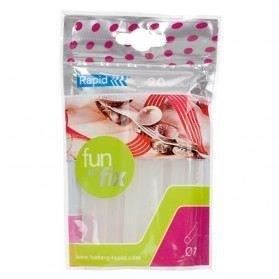 Colle transparente RAPID Fun2Fix Ø7 - 20 bâtons de 100mm