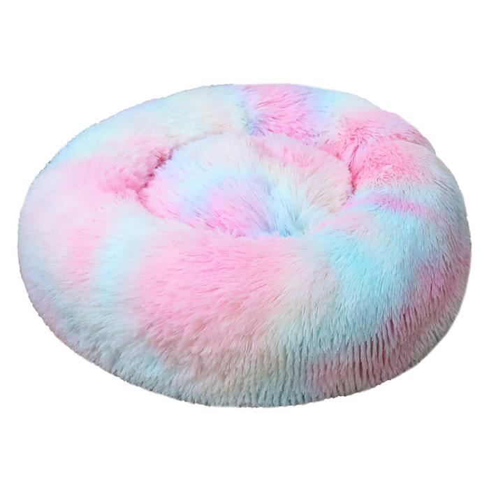 Comparer les prix de RNGCPTO Lit de Panier COUSSIN Pour Chat et Chien,Lit de Animaux Rond en Peluche Douce et Confortable Panier Pour Chat Chien 40cm A2