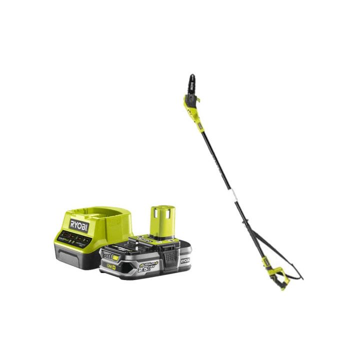Pack RYOBI Elagueur à chaine sur perche 18V One+ OPP1820 1 Batterie 2.5Ah 1 Chargeur rapide RC18120 125 - vue 2