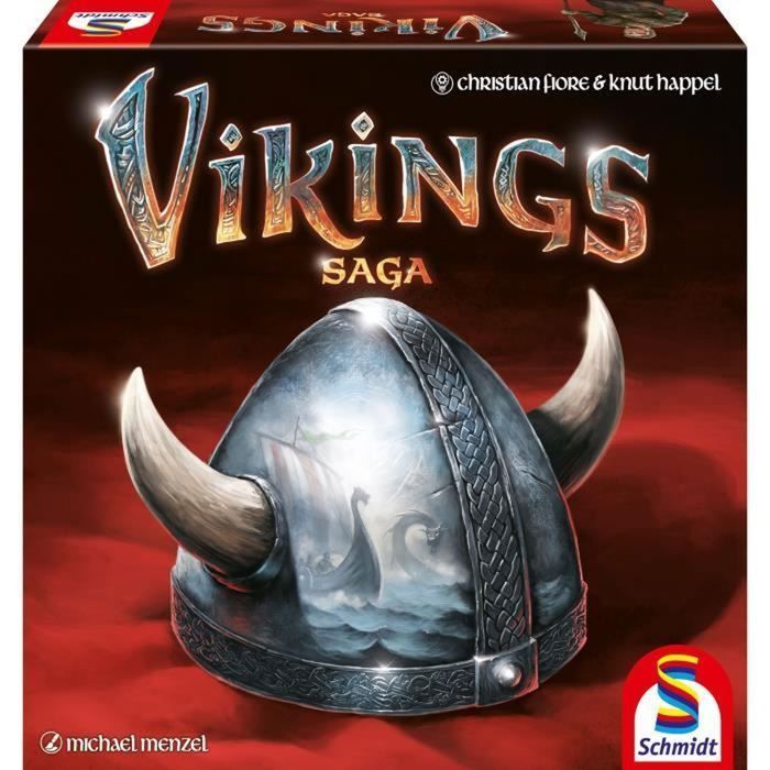 Jeu de société - SCHMIDT SPIELE - Vikings Saga VF - Mythologie nordique - 60 min