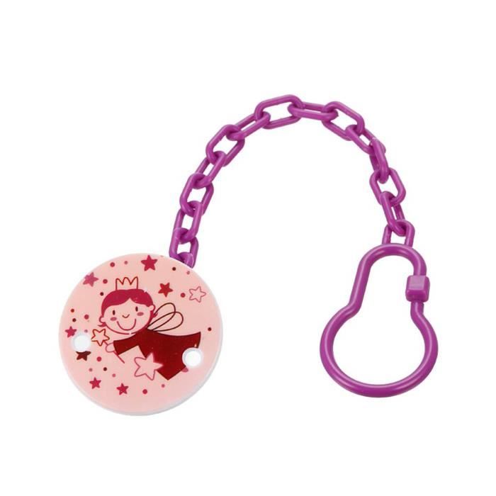 Attache Sucette Bebe Clip Attache Tetine Plastique Pp Sucette Dentition Bebe Nouveau Ne Personnalise Unisexe Fille Rose Z6157 Cdiscount Puericulture Eveil Bebe