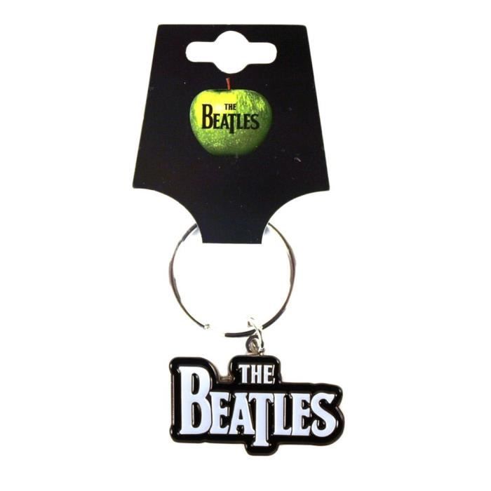 Porte-clés Officiel Les Beatles - Logo Iconique En Métal, Cadeau Pour Fan De Musique