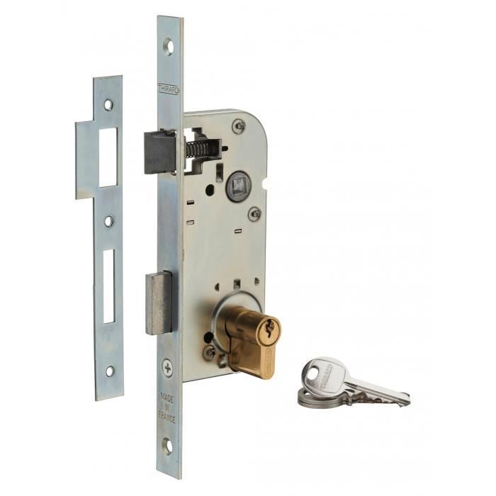 Serrure Encastrable Z Bc 3 Cles Pour Porte D Entree 40 Mm Achat Vente Serrure Barillet Serrure Encastrable Z Bc 3 Cdiscount