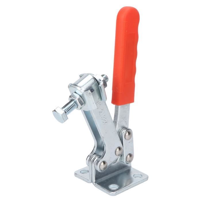 Pince à Bascule Industrielle - Force De Serrage 500 Kg, Verrouillage Rapide, Poids 800 G, Pour Soudage Et Fixation