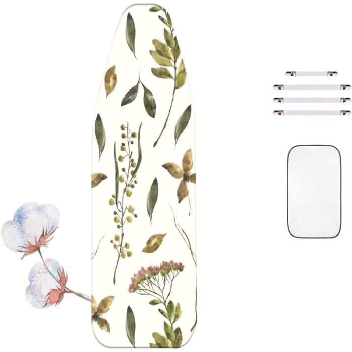 Attaches Élastiques Pour Housse De Table à Repasser - Lot De 4 Clips Blancs - Maintien Housse Buanderie