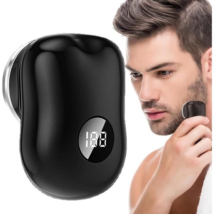 Mini Rasoir électrique De Poche Rechargeable USB – Noir, 1 Tête, Sans Fil, Idéal Pour Voyage, Neuf