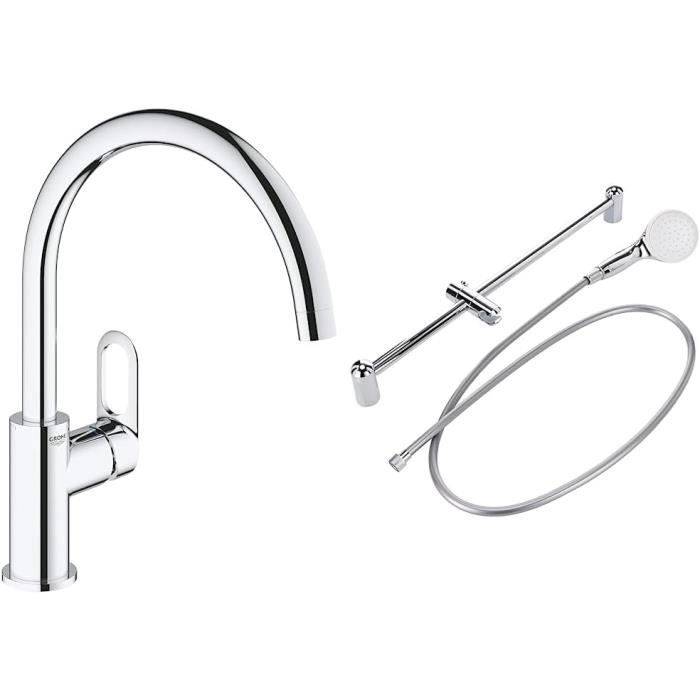 Robinet De Cuisine Haute Pression, Robinet De Cuisine En Acier Inoxydable SUS304