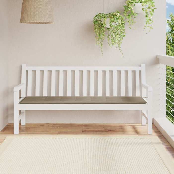 vidaXL Coussin de Banc de Jardin 180 x 50 cm