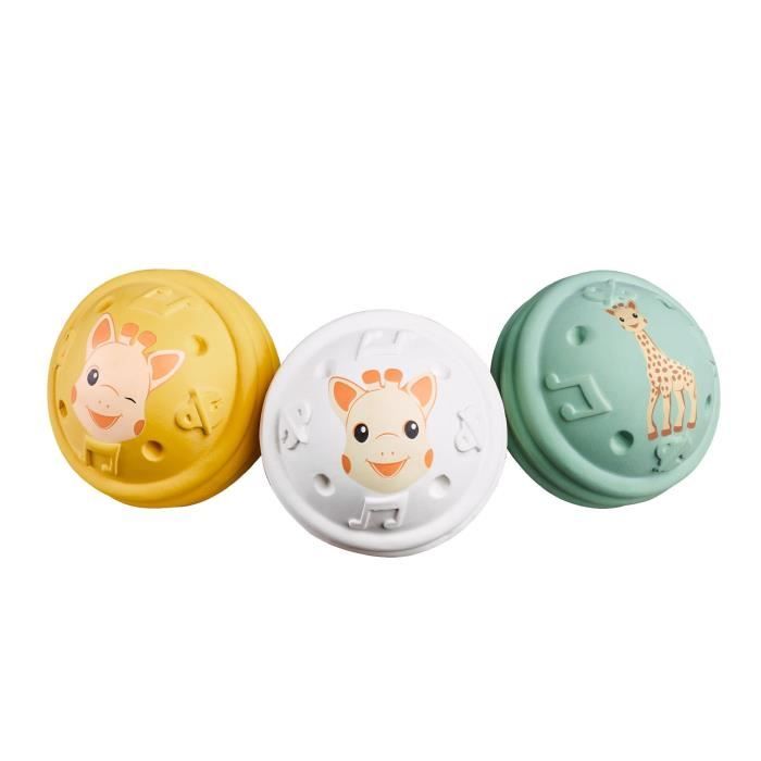Balle Musicale Sophie La Girafe Le Lot De 3 Balles
