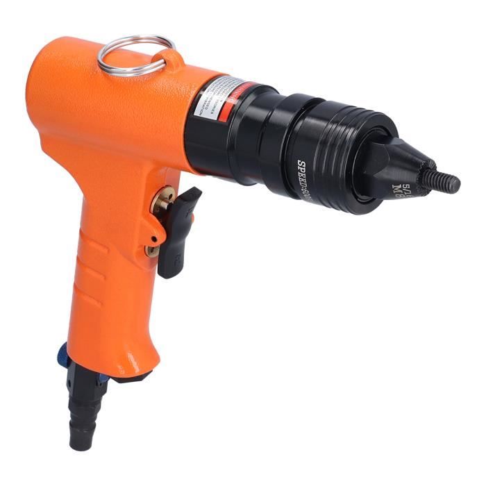 Mini Marteau Pneumatique Droit Acier Trempé 6000 BPM - Outil Air Comprimé