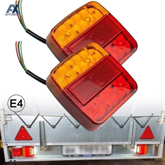 Feux De Remorque LED Sans Fil KIODEN - Magnétiques IP65 - Adaptateur 7/13 Broches - Anti-Chute