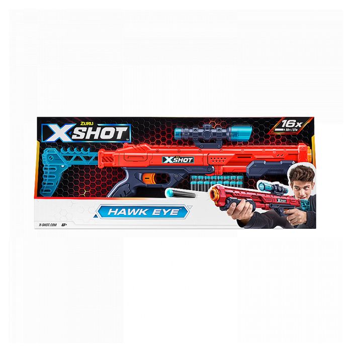 ZURU - 36435-22 - Fusil Xshot Excel hawk eye - Cdiscount Jeux - Jouets