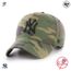 WASHED New York Yankees wood camo 47 Brand Relaxed Fit Cap