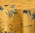 Nappe Anti-taches Provence jaune - Ronde 160 cm-1