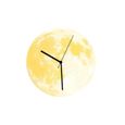 1 pc Noctilucence Acrylique Horloge Murale Étanche Tenture Terre Lune Motif Créative pour la Maison (30  HORLOGE - PENDULE-1