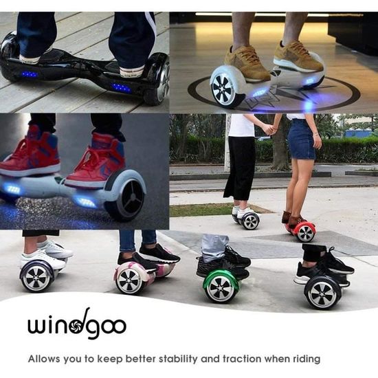 Windgoo Hoverboard Scooter Bluetooth 500W Auto Equilibrage Tout Terrain Board pour Enfants et Adultes N1 Cdiscount Auto