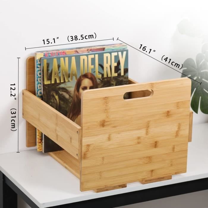 1pc Boîte De Rangement Pliable Pour Disques Vinyles Avec - Temu Canada