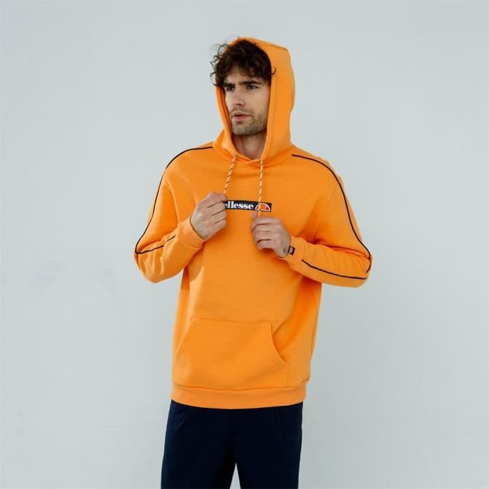 Sweatshirt ELLESSE Viridus OH Orange Homme Adulte Manches longues Col capuche Orange Cdiscount Pret a Porter