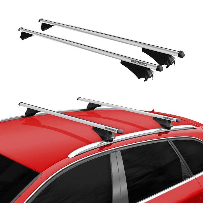 Tiger Barres de toit transversales pour Peugeot 5008 2017-2024 Gris