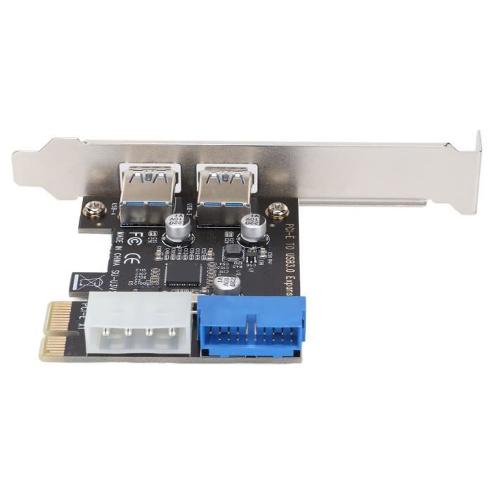 Carte'extension PCI Express SATA 3.0, PCIe x1 à 12 ports, adaptateur