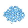 100 Pcs 4cm PP Balles De Tennis Table Imprimées Pong Avec Nombre Pour La Décoration Fête Jeu (Bleu) BALLE DE TENNIS DE TABLE-2