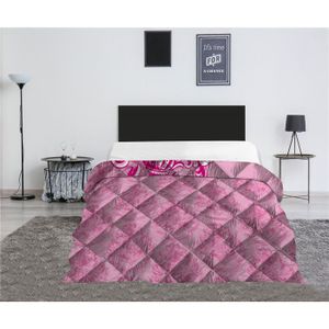 Couette Légère Mortreux, Rose Vif, 140x200 Cm, Microfibre, Neuve Avec étiquettes