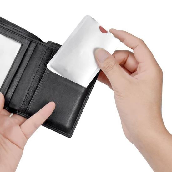 3 Porte-Cartes Transparents Pour Portefeuille - 6 Pages PVC, Protège Cartes D'Identité Et Crédit
