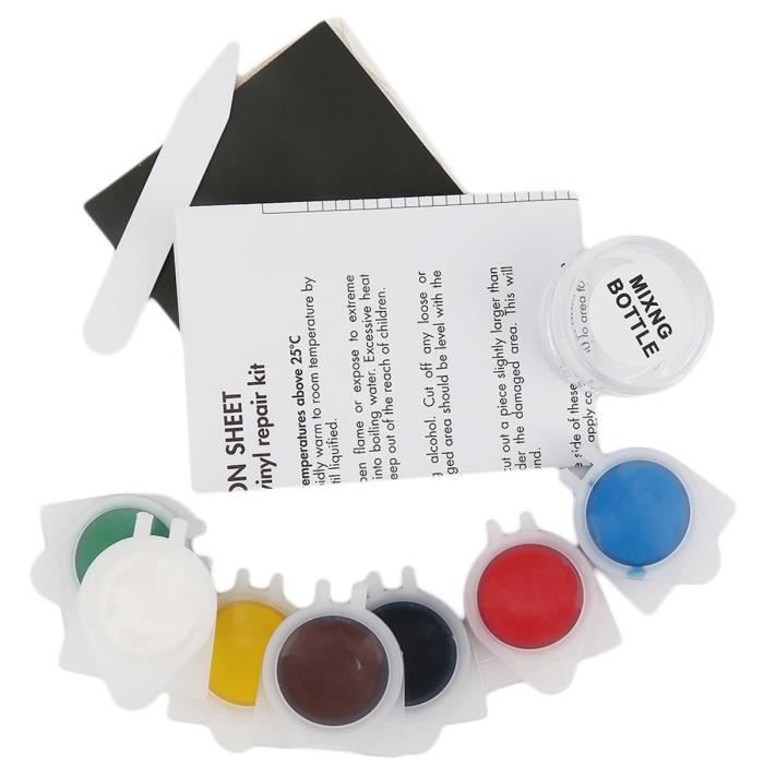 Siège de voiture canapé revêtement en cuir trou scratch fissure cuir liquide kit de réparation