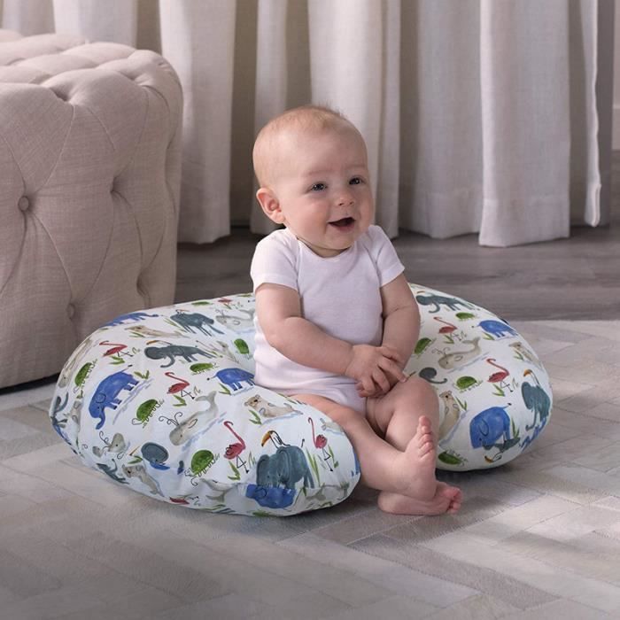 Coussinet d'Allaitement Maternit Bebe avec Taie Coussin 100% Coton ...