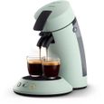 Machine à café dosette SENSEO ORIGINAL+ Philips CSA210/23, Booster d’arômes, Crema plus (mousse plus dense), 1 ou 2 tasses, Menthe-3