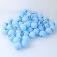 100 Pcs 4cm PP Balles De Tennis Table Imprimées Pong Avec Nombre Pour La Décoration Fête Jeu (Bleu) BALLE DE TENNIS DE TABLE-3