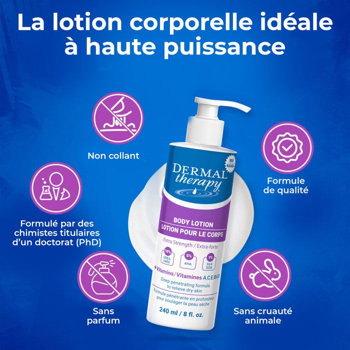 Lait Extra Lait Corporel Thérapie Cutanée Extra Fort - 240ml | 10% D'urée Et 5% D ...