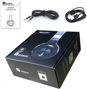 Casque Bluetooth sans Fil, Casque Audio avec Microphone intégré Over Ear, MeihuaTu Casque