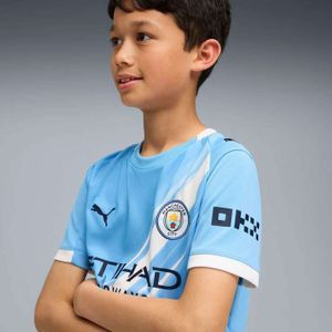 Maillot Manchester City Haaland #9 Jeunesse Taille L - Bleu + Short - Neuf Avec étiquettes PUMA