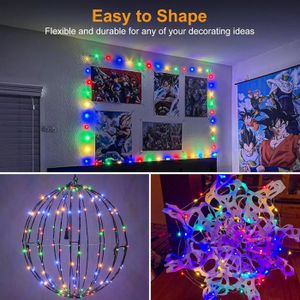 Guirlande LED étanche En Corde – 9 Mètres – Blanc Froid – Pour Camion, Stand, Magasin – Neuf