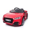 Voiture Electrique Pour Enfants - 12V Audi TT RS Sous Licence rouge-0