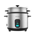 Cuiseur à Riz Cecotec RiceFusion 7000 - 1,8L (10 Portions) - 700W - Acier Inox - Maintien Au Chaud