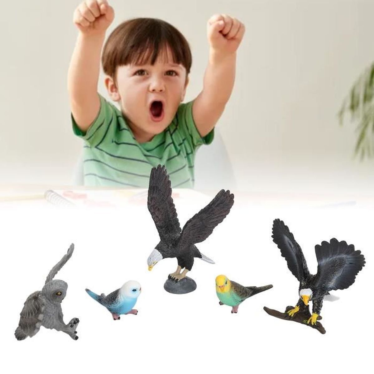 ARAMOX Accessoires De Poupée Yeux De Sécurité En Plastique Avec Rondelle Pour Poupée Jouets En