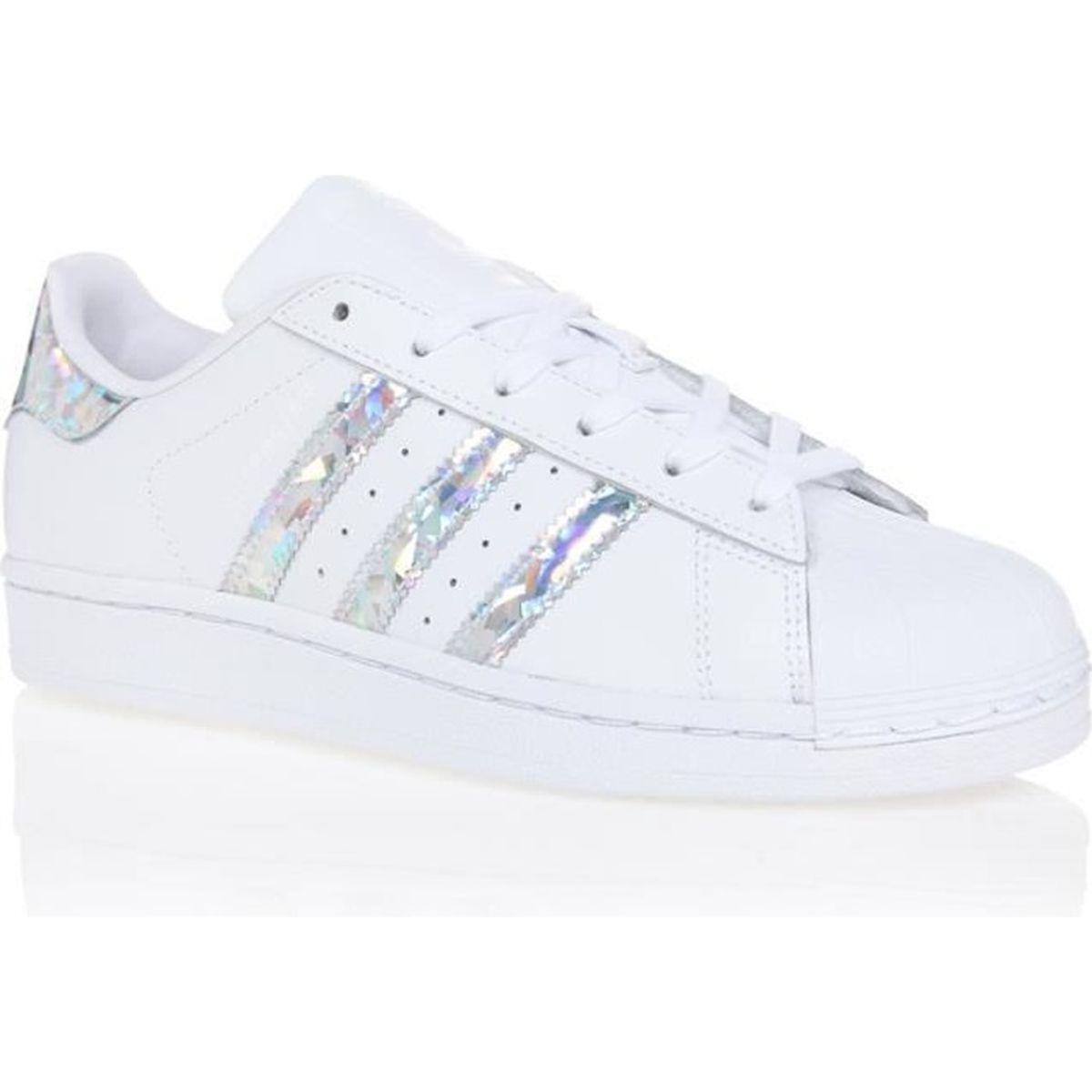 adidas superstar irisée femme