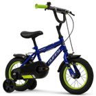 Vélo Enfant – Pro Thunder – Roues 12" – Age 3 à 5 ans – Stabilisateurs – Bleu – Produit HUFFY