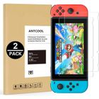 ANTCOOL Film Protection - Nintendo Switch - Verre Trempé - 0.2 mm - Résistance 9H - Lot de 2